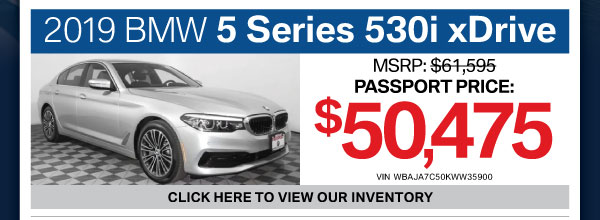 Passport BMW Specials