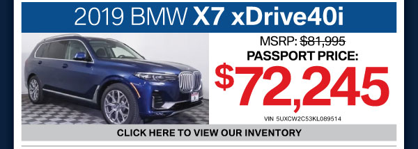 Passport BMW Specials