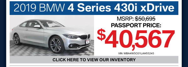 Passport BMW Specials
