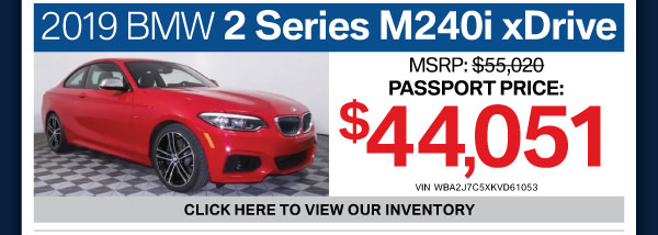Passport BMW Specials