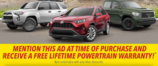 Passport Toyota Specials