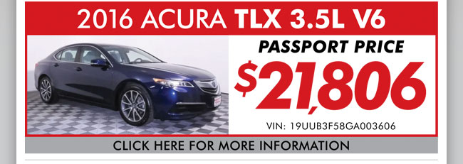 Passport Toyota Specials