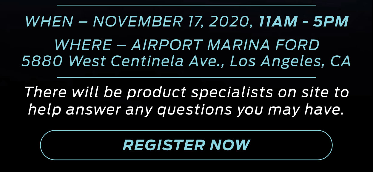 Airport Marina Ford Mach-E Event