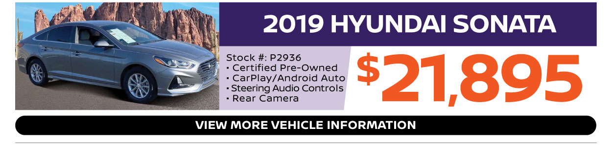 East Valley Nissan Pre-owned Specials