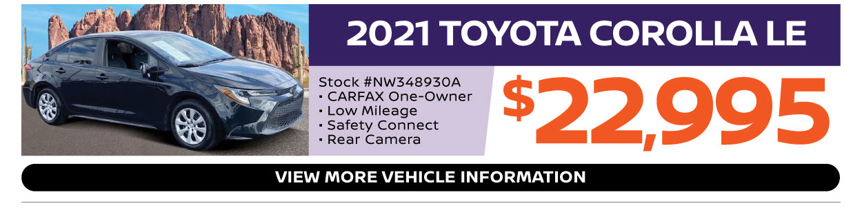 East Valley Nissan Pre-owned Specials