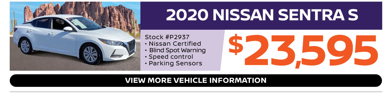 East Valley Nissan Pre-owned Specials
