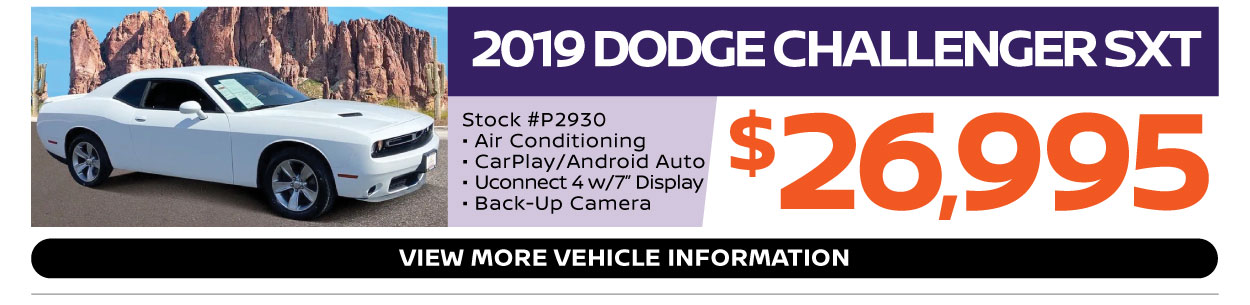 East Valley Nissan Pre-owned Specials
