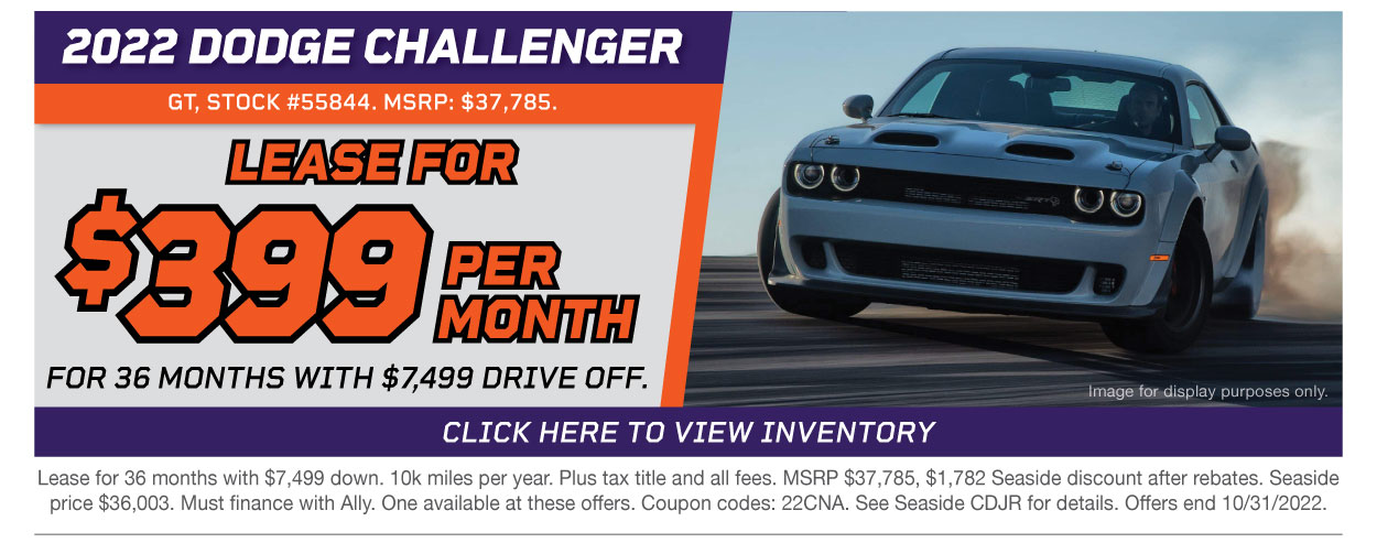Seaside Chrysler Dodge Jeep Ram Specials
